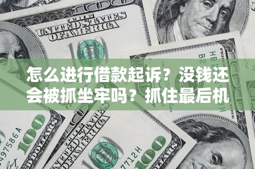 武汉怎么进行借款起诉？没钱还会被抓坐牢吗？抓住最后机会！