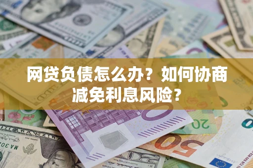 武汉网贷负债怎么办？如何协商减免利息风险？