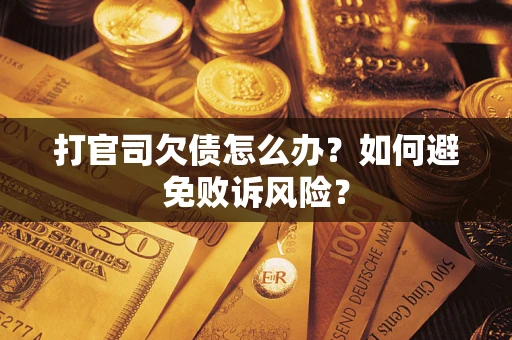 武汉打官司欠债怎么办？如何避免败诉风险？