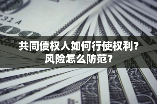 武汉共同债权人如何行使权利？风险怎么防范？