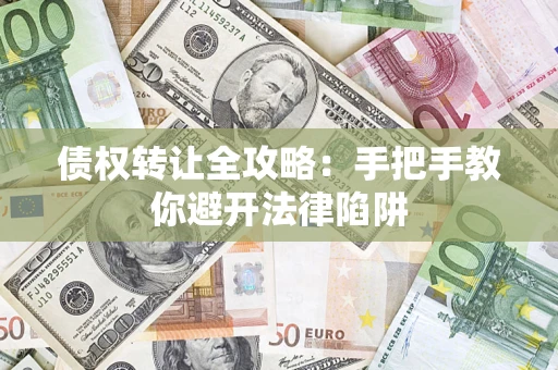 武汉债权转让全攻略：手把手教你避开法律陷阱
