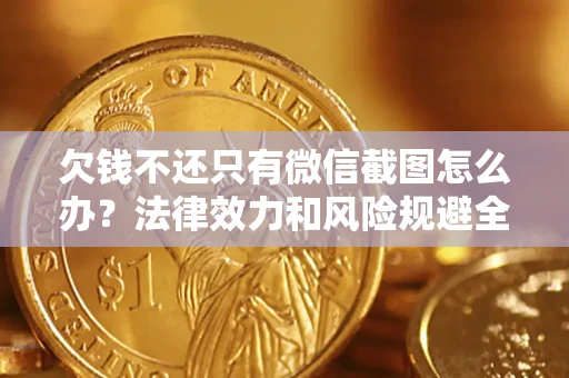 武汉欠钱不还只有微信截图怎么办？法律效力和风险规避全解析